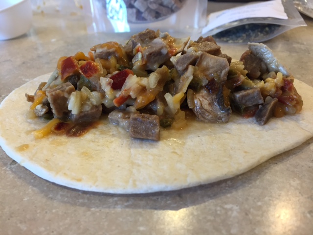 taco with soft shell
