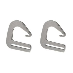 Pair of Sew on dutch clips for webbing based hammock solutions from Dutchware Gear
