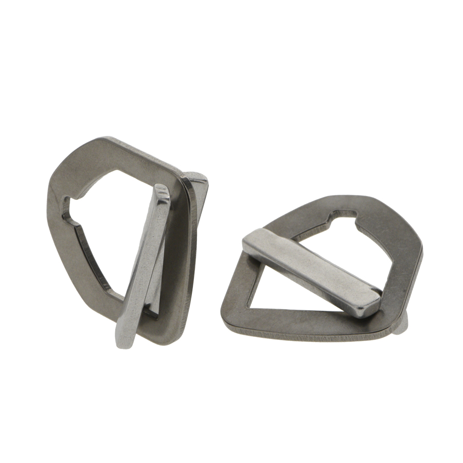 Pair of Titanium Cinch Buckles for hammock suspension from Dutchware Gear