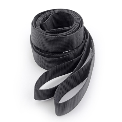 Pair of Black huggers for hammocking suspension from Dutchware gear