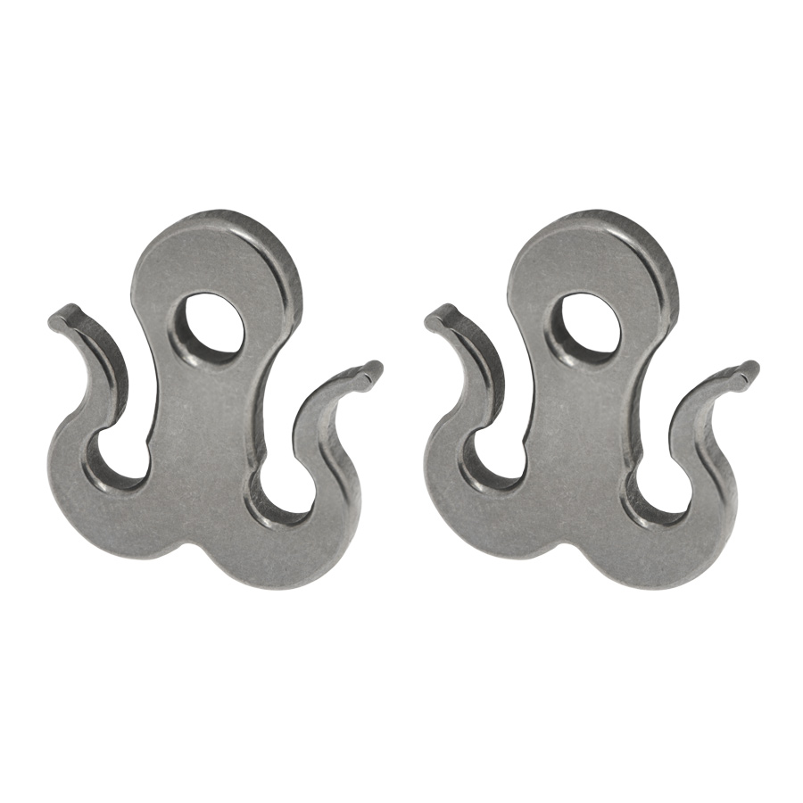Pair of Bridge Hammock Whoopie Hooks for hammock suspension from Dutchware Gear