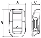 Tape Slide Lock-4816
