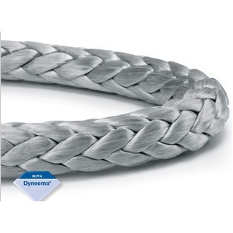 silver 1/4 Amsteel®- Blue (by the Foot)
