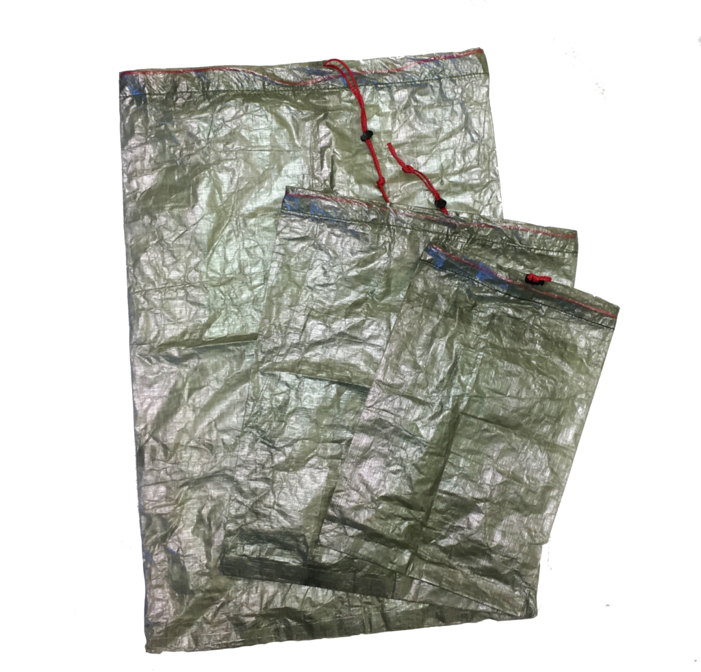 Stuff Sacks with Dyneema® Composite Fabric