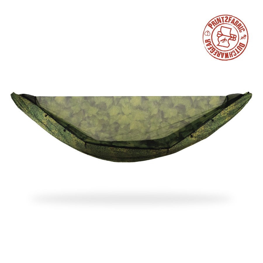 Printed Symmetrical Bugnet Hammock