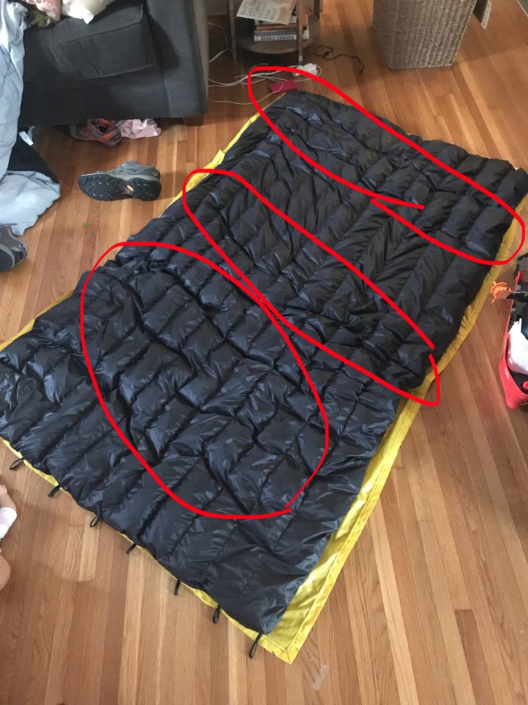 black hammock folded