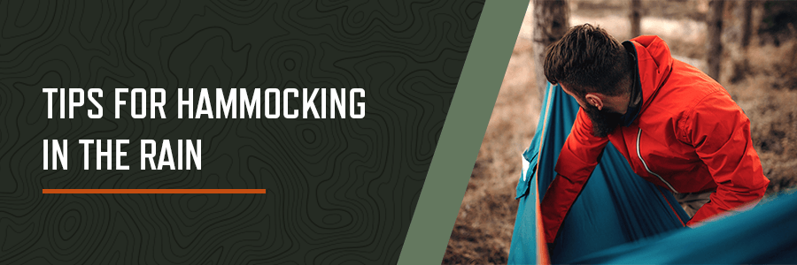 12 tips for hammocking in the rain