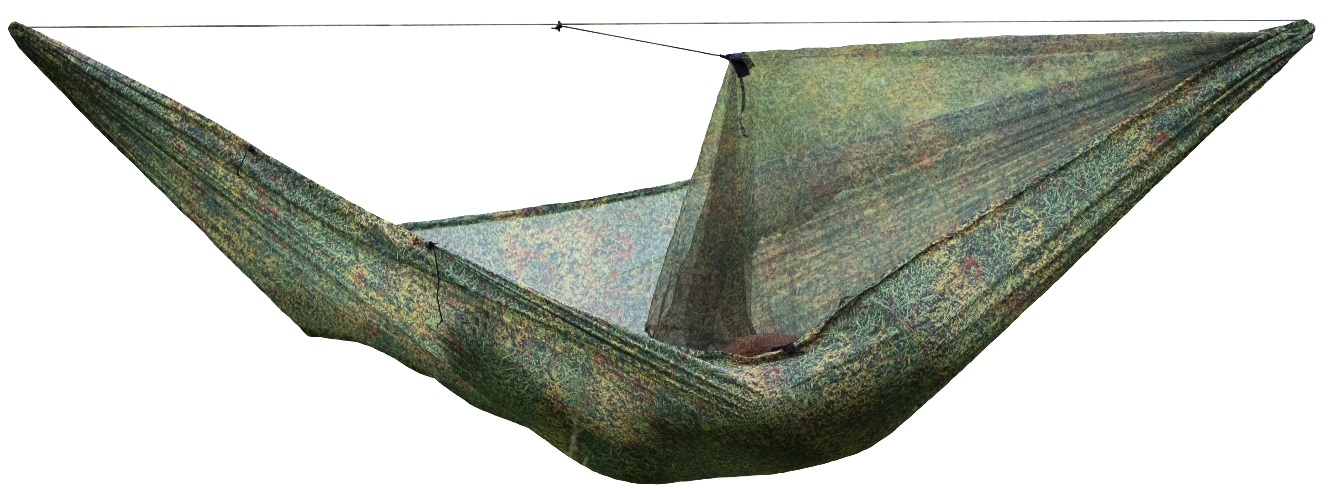 Moss Half-Wit Hammock with Half Bugnet