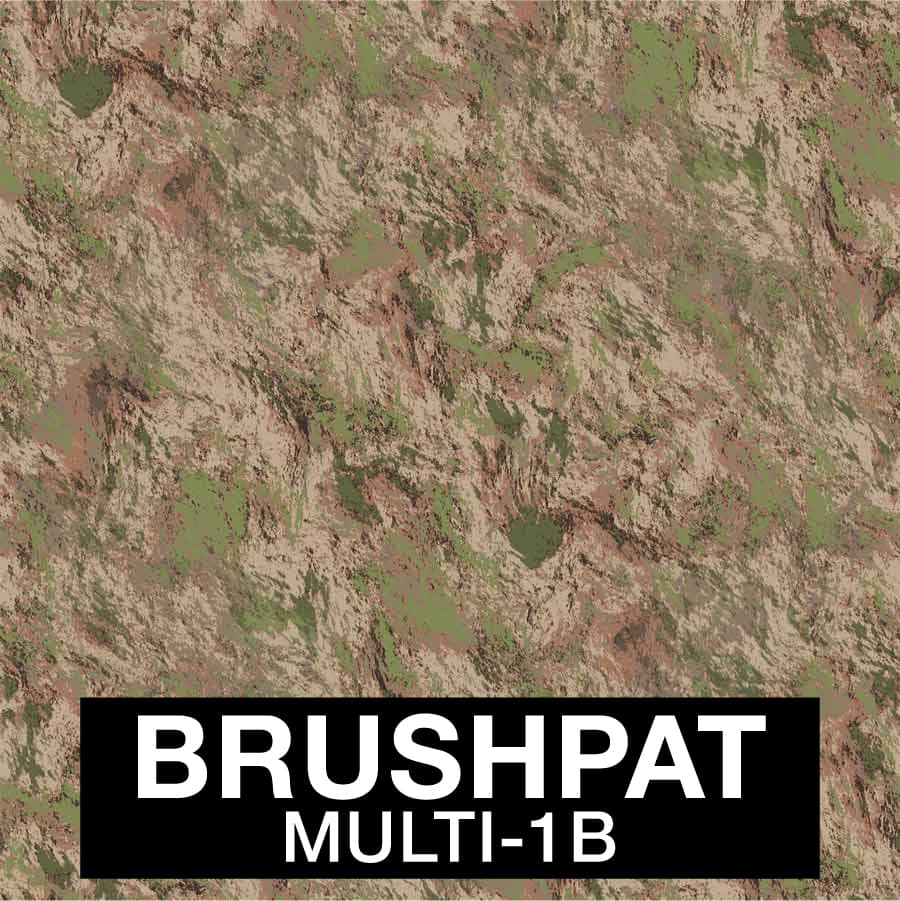 Trigon & BrushPat Camo Printed Fabric - Image 5