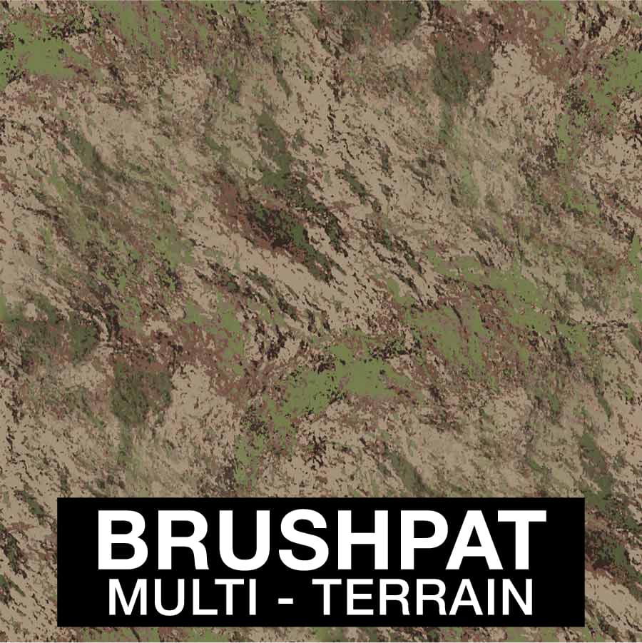 Trigon & BrushPat Camo Printed Fabric - Image 6