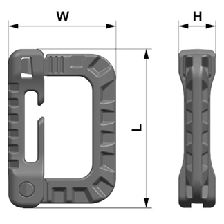 Tactical Plastic Carabiner - Image 6