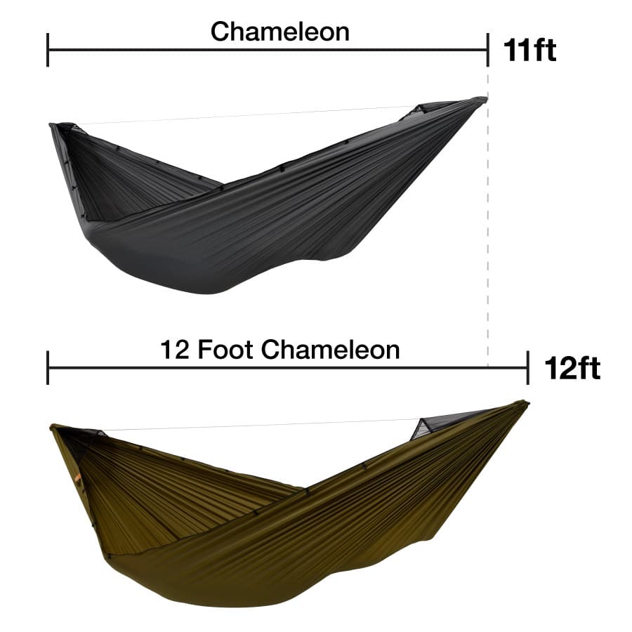 12ft Chameleon Wide Hammock Complete - Image 4