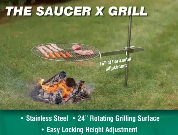 Cedar Ridge Saucer X Grill - Image 2